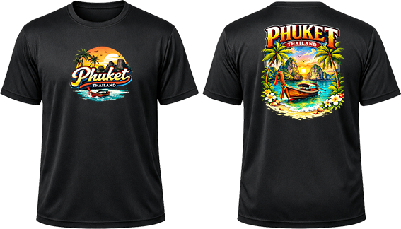 Phuket souvenir t-shirts wholesale