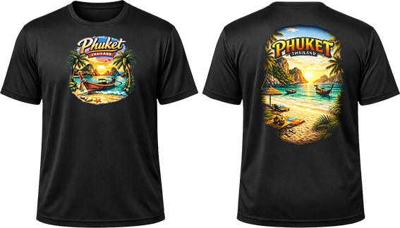 Phuket souvenir t-shirts wholesale